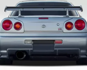 1999-2002 Nissan Skyline R34 2DR Duraflex Estra Rear Bumper Cover - 1 Piece