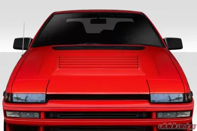 1984-1987 Toyota Corolla 2DR / HB Duraflex D1 Hood - 1 Piece - 117740