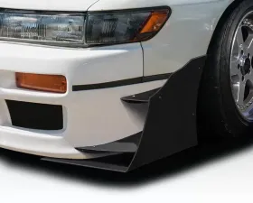 1989-1994 Nissan Silvia S13 Duraflex D1 Sport Canards - 6 Piece