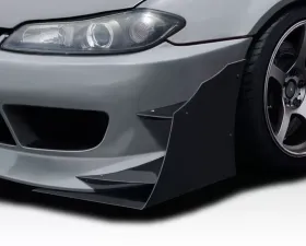 1999-2002 Nissan Silvia S15 Duraflex D1 Sport Canards - 6 Piece