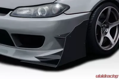1999-2002 Nissan Silvia S15 Duraflex D1 Sport Canards - 6 Piece - 117750