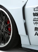 2020-2024 Chevrolet Corvette C8 Duraflex Gran Veloce Wide Body Front Fender Flares - 4 Piece ( for use with 116591 )                                     - 117910 - Image 3