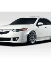 2009-2014 Acura TSX Duraflex Khan Wide Body Fender Flare Kit - 10 Piece                                     - 118339 - Image 4