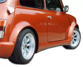 1959-2000 Mini Cooper Duraflex Type Z Wide Body Fender Flares - 4 Piece