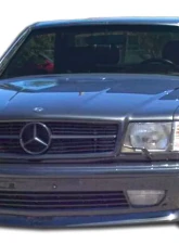 1981-1991 Mercedes S Class W126 2DR Duraflex AMG Look Wide Body Front Bumper Cover - 1 Piece                                     - 107195 - Image 5