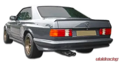1981-1991 Mercedes S Class W126 2DR Duraflex AMG Look Wide Body Rear Bumper Cover - 1 Piece - 107197