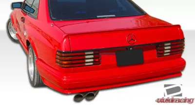 1981-1991 Mercedes S Class W126 2DR Duraflex AMG Look Wide Body Rear Bumper Cover - 1 Piece - 107197