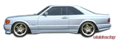 1981-1991 Mercedes S Class W126 2DR Duraflex AMG Look Wide Body Front Fenders - 2 Piece - 107199