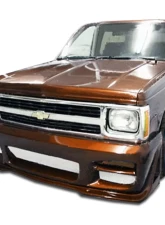 1982-1993 Chevrolet S-10 Blazer GMC Jimmy Duraflex R34 Front Bumper Cover - 1 Piece                                     - 103708 - Image 5