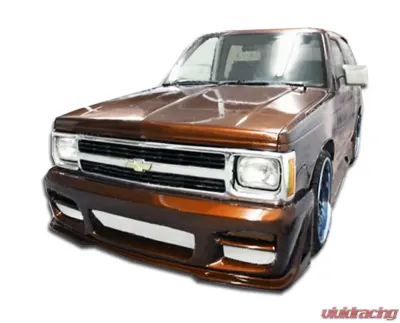 1982-1993 Chevrolet S-10 Blazer GMC Jimmy Duraflex R34 Front Bumper Cover - 1 Piece - 103708