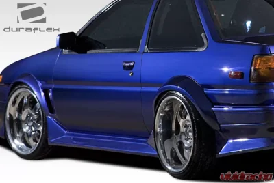 1984-1987 Toyota Corolla 2DR / HB Duraflex RF Design Body Kit - 4 Piece - 108001