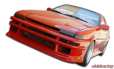 1984-1987 Toyota Corolla Duraflex V-Speed Front Bumper Cover - 1 Piece - 100699