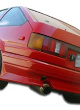 1984-1987 Toyota Corolla 2DR / HB Duraflex V-Speed Rear Bumper Cover - 1 Piece                                     - 100696 - Image 6