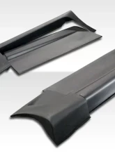 1984-1996 Chevrolet Corvette C4 Duraflex C5 Conversion Side Skirts Rocker Panels with Doorcaps - 6 Piece                                     - 103442 - Image 3