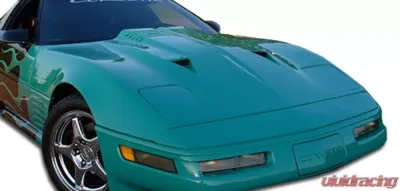 1985-1996 Chevrolet Corvette C4 Duraflex Twin Turbo Hood - 1 Piece - 103444