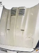 1985-1996 Chevrolet Corvette C4 Duraflex Twin Turbo Hood - 1 Piece                                     - 103444 - Image 2