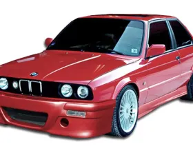 1984-1991 BMW 3 Series E30 Duraflex CSL Look Side Skirts Rocker Panels - 2 Piece