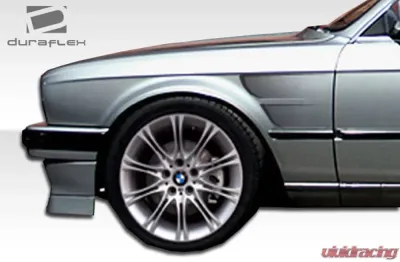 1984-1991 BMW 3 Series E30 2DR 4DR Duraflex GT Concept Fenders - 2 Piece - 104415