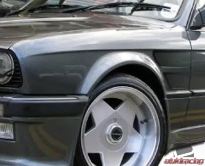 1984-1991 BMW 3 Series E30 2DR 4DR Duraflex GT Concept Fenders - 2 Piece - 104415