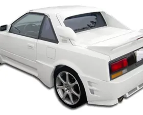 1985-1989 Toyota MR2 Duraflex F-1 Side Skirts Rocker Panels - 2 Piece