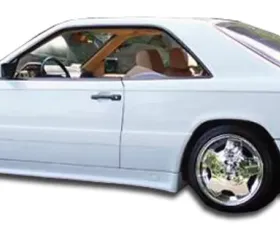 1986-1995 Mercedes E Class W124 2DR Duraflex AMG Look Side Skirts Rocker Panels - 2 Piece