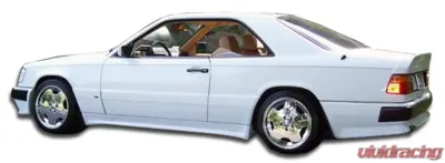 1986-1995 Mercedes E Class W124 2DR Duraflex AMG Look Side Skirts Rocker Panels - 2 Piece - 105062