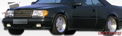 1986-1995 Mercedes E Class W124 2DR Duraflex AMG Look Side Skirts Rocker Panels - 2 Piece - 105062