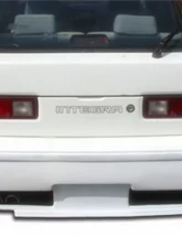 1986-1989 Acura Integra 4DR Duraflex Type M Rear Bumper Cover - 1 Piece (S)                                     - 100708 - Image 4