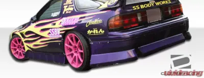 1986-1991 Mazda RX-7 Duraflex B-Sport Side Skirts Rocker Panels - 2 Piece - 104232