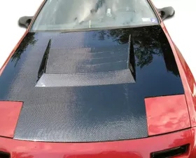 1986-1991 Mazda RX-7 Carbon Creations D-1 Hood - 1 Piece