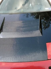 1986-1991 Mazda RX-7 Carbon Creations D-1 Hood - 1 Piece                                     - 104230 - Image 9
