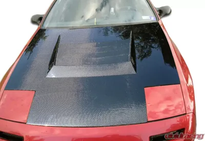 1986-1991 Mazda RX-7 Carbon Creations D-1 Hood - 1 Piece - 104230