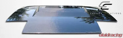 1986-1991 Mazda RX-7 Carbon Creations D-1 Hood - 1 Piece - 104230