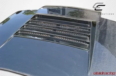1986-1991 Mazda RX-7 Carbon Creations D-1 Hood - 1 Piece - 104230