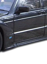 1984-1993 Mercedes 190 W201 Duraflex Evo 2 Wide Body Fender Flares - 6 Piece                                     - 105372 - Image 12