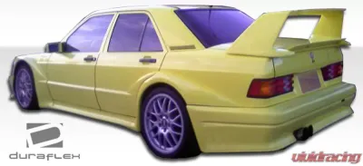 1984-1993 Mercedes 190 W201 Duraflex Evo 2 Wide Body Fender Flares - 6 Piece - 105372
