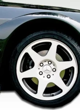 1984-1993 Mercedes 190 W201 Duraflex Evo 2 Wide Body Fender Flares - 6 Piece                                     - 105372 - Image 5
