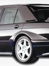 1984-1993 Mercedes 190 W201 Duraflex Evo 2 Wide Body Fender Flares - 6 Piece                                     - 105372 - Image 8