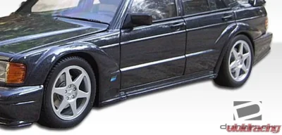 1984-1993 Mercedes 190 W201 Duraflex Evo 2 Wide Body Kit - 16 Piece - 105483