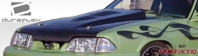 1987-1993 Ford Mustang Duraflex Cobra R Hood - 1 Piece - 104825