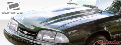 1987-1993 Ford Mustang Duraflex Cobra R Hood - 1 Piece - 104825