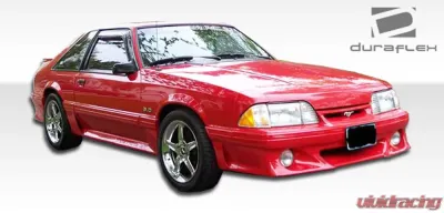 1979-1993 Ford Mustang Duraflex Cobra R Side Skirts Rocker Panels - 2 Piece - 103761
