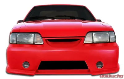1987-1993 Ford Mustang Duraflex GT500 Front Bumper Cover - 1 Piece - 105001