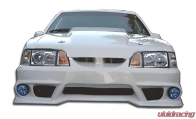 1987-1993 Ford Mustang Duraflex GTX Front Bumper Cover - 1 Piece - 100743
