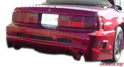 1979-1993 Ford Mustang Duraflex GTX Rear Bumper Cover - 1 Piece - 100744