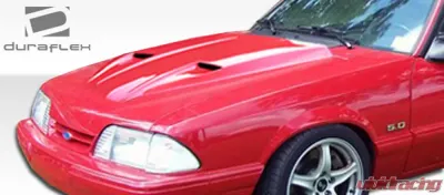 1987-1993 Ford Mustang Duraflex Mach1 Hood - 1 Piece - 104175