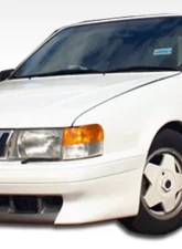 1986-1991 Saab 9000 5DR HB Duraflex Turbo Look Front Bumper Cover - 1 Piece (S)                                     - 105427 - Image 2