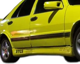 1986-1991 Saab 9000 Duraflex Turbo Look Side Skirts Rocker Panels - 2 Piece (S)