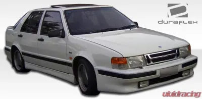 1986-1991 Saab 9000 Duraflex Turbo Look Side Skirts Rocker Panels - 2 Piece (S) - 105425