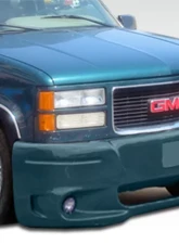 1988-1999 Chevrolet GMC C Series / K Series Pickup 1992-1999 Tahoe Yukon Suburban Duraflex Lightning SE Front Bumper Cover - 1 Piece                                     - 103051 - Image 2
